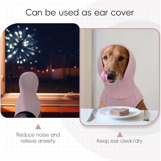 Ear Protection Dog, Ear Protection, Dog Blood Ear Noise Protection, Dog Ear Pain Ear Protection, Dogs for Wounds, Dogs, Ear Protection, New Year's Eve, Soothing Vest for Dogs, Body Shirt with Neck Ear Protection Dog, Ear Protection, Dog Blood Ear Noise Protection, Dog Ear Pain Ear Protection, Dogs for Wounds, Dogs, Ear Protection, New Year's Eve, Soothing Vest for Dogs, Body Shirt with Neck