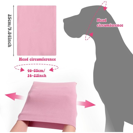 Ear Protection for Dogs, Elastic Hearing Protection, Dog Warmth, Dog Scarf, Earmuffs for Heat, Relief of Dryness in Baths, Fear Ear Protection for Dogs, Elastic Hearing Protection, Dog Warmth, Dog Scarf, Earmuffs for Heat, Relief of Dryness in Baths, Fear