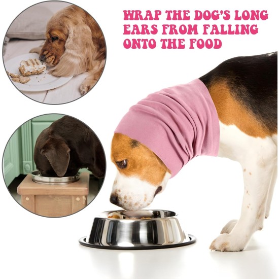 Ear Protection for Dogs, Elastic Hearing Protection, Dog Warmth, Dog Scarf, Earmuffs for Heat, Relief of Dryness in Baths, Fear Ear Protection for Dogs, Elastic Hearing Protection, Dog Warmth, Dog Scarf, Earmuffs for Heat, Relief of Dryness in Baths, Fear