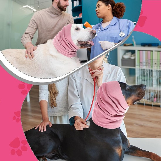 Ear Protection for Dogs, Elastic Hearing Protection, Dog Warmth, Dog Scarf, Earmuffs for Heat, Relief of Dryness in Baths, Fear Ear Protection for Dogs, Elastic Hearing Protection, Dog Warmth, Dog Scarf, Earmuffs for Heat, Relief of Dryness in Baths, Fear