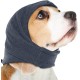 Ear Protection for Dogs Soothing with Adjustable Self-Adhesive Pet Ear Flap Head Wrap Earmuffs Winter Hat Ear Protection Dog for Anxiety Relief and Soothing (L)