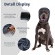 Ear Protection for Dogs Soothing with Adjustable Self-Adhesive Pet Ear Flap Head Wrap Earmuffs Winter Hat Ear Protection Dog for Anxiety Relief and Soothing (L)