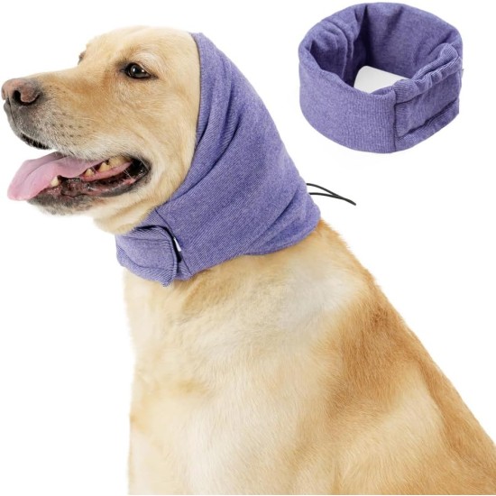 Earmuffs for Dogs, Without Flap, Soothing Dog Ear Cover, Noise Protection, Pet Ear Wrap for Dogs, Anxiety Relief, Hearing Protection Earmuffs for Dogs, Without Flap, Soothing Dog Ear Cover, Noise Protection, Pet Ear Wrap for Dogs, Anxiety Relief, Hearing Protection