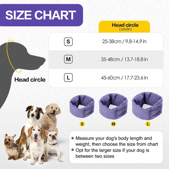 Earmuffs for Dogs, Without Flap, Soothing Dog Ear Cover, Noise Protection, Pet Ear Wrap for Dogs, Anxiety Relief, Hearing Protection Earmuffs for Dogs, Without Flap, Soothing Dog Ear Cover, Noise Protection, Pet Ear Wrap for Dogs, Anxiety Relief, Hearing Protection