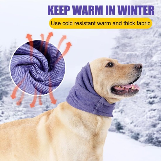 Earmuffs for Dogs, Without Flap, Soothing Dog Ear Cover, Noise Protection, Pet Ear Wrap for Dogs, Anxiety Relief, Hearing Protection Earmuffs for Dogs, Without Flap, Soothing Dog Ear Cover, Noise Protection, Pet Ear Wrap for Dogs, Anxiety Relief, Hearing Protection
