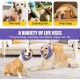 Earmuffs for Dogs, Without Flap, Soothing Dog Ear Cover, Noise Protection, Pet Ear Wrap for Dogs, Anxiety Relief, Hearing Protection