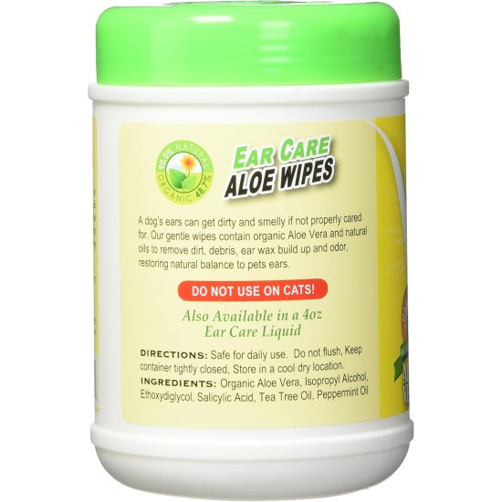 Espree Ear Care 60 Pet Wipe Tub Espree Ear Care 60 Pet Wipe Tub
