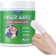 GJYC PET Ear Care Finger Pads for Dogs & Cats, Pack of 55, Dog Ear Cleaner, Cat Ear Cleaning Pads, Ear Care and Cleaning, Gently Loosen Earwax, Dirt
