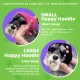 Happy Hoodie The Original Calming Band for Dogs and Cats, Anxiety Relief/Noise Protection, Grooming, Thunder Fireworks (XS, Black) Happy Hoodie The Original Calming Band for Dogs and Cats, Anxiety Relief/Noise Protection, Grooming, Thunder Fireworks (XS, Black)