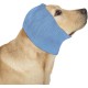 Happy Hoodie for Dogs & Cats, Noise & Hearing Protection, Soothing Earmuffs, Ear & Wind Protection, Reduces Fear of Fireworks, Ideal for the Time After Surgery, L (Black)