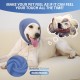 Happy Hoodie for Dogs & Cats, Noise & Hearing Protection, Soothing Earmuffs, Ear & Wind Protection, Reduces Fear of Fireworks, Ideal for the Time After Surgery, L (Black)