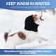 Happy Hoodie for Dogs & Cats, Noise & Hearing Protection, Soothing Earmuffs, Ear & Wind Protection, Reduces Fear of Fireworks, Ideal for the Time After Surgery, L (Black)