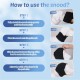 Happy Hoodie for Dogs & Cats, Noise & Hearing Protection, Soothing Earmuffs, Ear & Wind Protection, Reduces Fear of Fireworks, Ideal for the Time After Surgery, L (Black)
