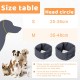 Hearing Protection Dog, Ear Muffs Dog, Hearing Protection Dog New Year's Eve, Hearing Protection Dog Hoodie for Dog Neck and Ear Warmers, Noise Protection for Dogs, Dog Wind, M (Grey) Hearing Protection Dog, Ear Muffs Dog, Hearing Protection Dog New Year's Eve, Hearing Protection Dog Hoodie for Dog Neck and Ear Warmers, Noise Protection for Dogs, Dog Wind, M (Grey)