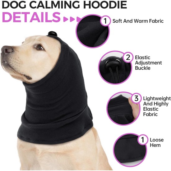 Hjyokuso Ear Protection for Dogs, Soothing Earmuffs for Dogs, Hearing Protection for Dogs, Dog Earmuffs Dog Noise Protection, Fireworks, Hoodies for Dogs Cats Dogs Ear Protection Against Noise Hjyokuso Ear Protection for Dogs, Soothing Earmuffs for Dogs, Hearing Protection for Dogs, Dog Earmuffs Dog Noise Protection, Fireworks, Hoodies for Dogs Cats Dogs Ear Protection Against Noise