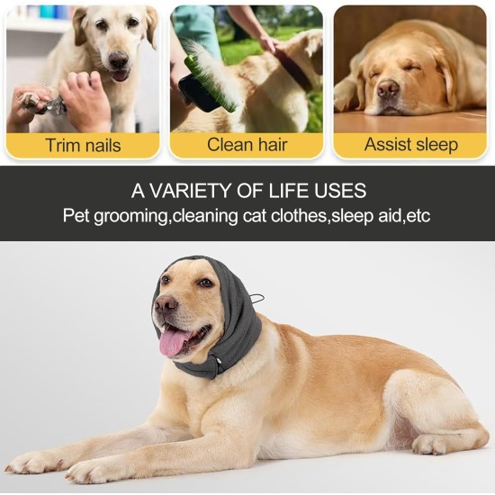 Hundehalsband Ohrenschützer, Bequeme Hunde-Ohrenschützer, Verstellbare Ohrenschutz Hund, Beruhigende Ohrenschützer für Hunde, Hunde-Ohrenschutz, zur Angstlinderung Beruhigung (Größe S) Hundehalsband Ohrenschützer, Bequeme Hunde-Ohrenschützer, Verstellbare Ohrenschutz Hund, Beruhigende Ohrenschützer für Hunde, Hunde-Ohrenschutz, zur Angstlinderung Beruhigung (Größe S)