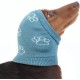 Katzinst Dog Hearing Protection, Elastic Knitted Ear Care Dog Hat, Noise Reduction, Anxiety Relief and Soothing Dog Ears, Dog Ear Care, (Blue, S)