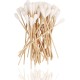 Kosmetex 100 x Ear Cleaning for Dogs, 15 cm, Wide 1 cm Thick Cotton Head, Cotton Buds, Long Large Head, Ear Cleaner, Ear Cleaning Sticks for Pets, Dogs, Cats
