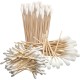 Kosmetex 100 x Ear Cleaning for Dogs, 15 cm, Wide 1 cm Thick Cotton Head, Cotton Buds, Long Large Head, Ear Cleaner, Ear Cleaning Sticks for Pets, Dogs, Cats