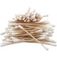 Kosmetex 100 x Ear Cleaning for Dogs, 15 cm, Wide 1 cm Thick Cotton Head, Cotton Buds, Long Large Head, Ear Cleaner, Ear Cleaning Sticks for Pets, Dogs, Cats
