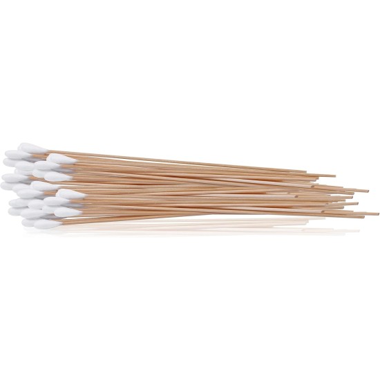 Kosmetex 100 x Ear Cleaning for Dogs, 15 cm, Wide 1 cm Thick Cotton Head, Cotton Buds, Long Large Head, Ear Cleaner, Ear Cleaning Sticks for Pets, Dogs, Cats Kosmetex 100 x Ear Cleaning for Dogs, 15 cm, Wide 1 cm Thick Cotton Head, Cotton Buds, Long Large Head, Ear Cleaner, Ear Cleaning Sticks for Pets, Dogs, Cats