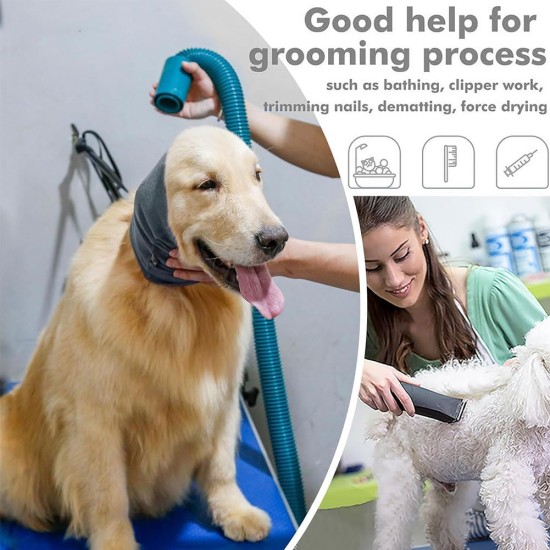 LDDYKZY Earmuffs for Dogs, Pack of 2, Pet Warm Earmuffs, Thickened Warm Accessories, Noise Protection, Pet Dog Headscarf, Elastic Earmuffs for Dogs (M, Grey) LDDYKZY Earmuffs for Dogs, Pack of 2, Pet Warm Earmuffs, Thickened Warm Accessories, Noise Protection, Pet Dog Headscarf, Elastic Earmuffs for Dogs (M, Grey)