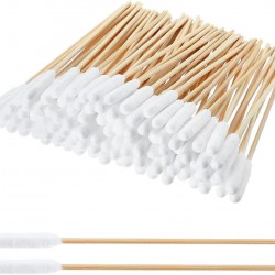 LYQNIHOB Pack of 50 Cotton Buds for Pets - Long with Large Head for Effective Ear Cleaning for Cats and Dogs, Ideal for Gentle Care of Sensitive Ears of Your Pets LYQNIHOB Pack of 50 Cotton Buds for Pets - Long with Large Head for Effective Ear Cleaning for Cats and Dogs, Ideal for Gentle Care of Sensitive Ears of Your Pets