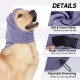 Lelepet Dog Ear Protection, Ear Protection for Dogs, Dog Earmuffs for Noise Reduction, Dog Ear Care, Dog Neck and Ear Warmers for Dogs, Soothing Hoodie for Dogs, Grey S Lelepet Dog Ear Protection, Ear Protection for Dogs, Dog Earmuffs for Noise Reduction, Dog Ear Care, Dog Neck and Ear Warmers for Dogs, Soothing Hoodie for Dogs, Grey S
