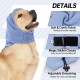 Lelepet Dog Ear Protection, Ear Protection for Dogs, Dog Earmuffs for Noise Reduction, Dog Ear Care, Dog Neck and Ear Warmers for Dogs, Soothing Hoodie for Dogs, Grey S Lelepet Dog Ear Protection, Ear Protection for Dogs, Dog Earmuffs for Noise Reduction, Dog Ear Care, Dog Neck and Ear Warmers for Dogs, Soothing Hoodie for Dogs, Grey S