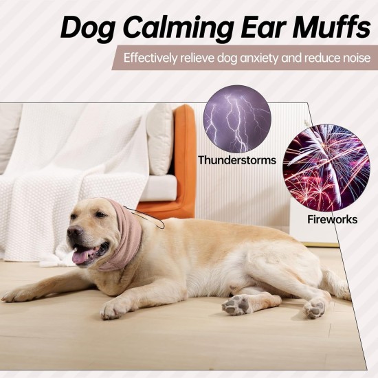 Lelepet Dog Ear Protection, Ear Protection for Dogs, Dog Earmuffs for Noise Reduction, Dog Ear Care, Dog Neck and Ear Warmers for Dogs, Soothing Hoodie for Dogs, Grey S Lelepet Dog Ear Protection, Ear Protection for Dogs, Dog Earmuffs for Noise Reduction, Dog Ear Care, Dog Neck and Ear Warmers for Dogs, Soothing Hoodie for Dogs, Grey S