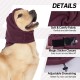 Lelepet Dog Ear Protection, Ear Protection for Dogs, Dog Earmuffs for Noise Reduction, Dog Ear Care, Dog Neck and Ear Warmers for Dogs, Soothing Hoodie for Dogs, Grey S Lelepet Dog Ear Protection, Ear Protection for Dogs, Dog Earmuffs for Noise Reduction, Dog Ear Care, Dog Neck and Ear Warmers for Dogs, Soothing Hoodie for Dogs, Grey S