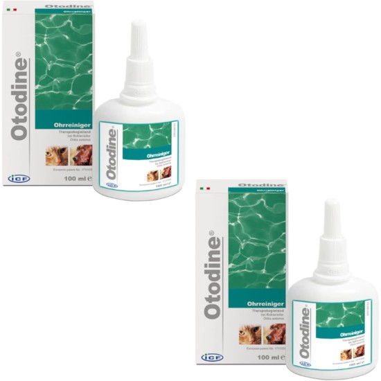 Livisto Otodine Ear Cleaner for Dogs and Cats - Twin Pack - 2 x 100 ml Livisto Otodine Ear Cleaner for Dogs and Cats - Twin Pack - 2 x 100 ml