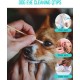 Long Q Tips Bamboo Cotton Buds for Ears, Long Cotton Buds for Dog Ear Cleaning, Cat and Dog Ear Cleaner, Cotton Buds 600 Pieces Long Q Tips Bamboo Cotton Buds for Ears, Long Cotton Buds for Dog Ear Cleaning, Cat and Dog Ear Cleaner, Cotton Buds 600 Pieces