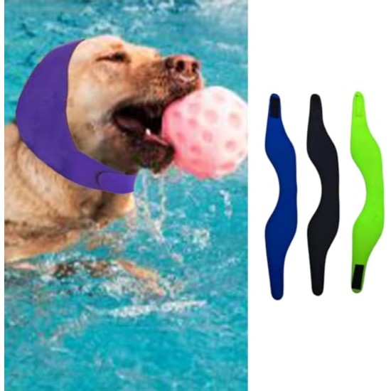MANON ROSA Dog Swim Caps, Waterproof All-Weather Scarf for Bathing, Rainy Days, Swimming, Ear Protection and Travel Accessories for Small Medium Large Dogs, Puppies, 2 Pack (1 x MANON ROSA Dog Swim Caps, Waterproof All-Weather Scarf for Bathing, Rainy Days, Swimming, Ear Protection and Travel Accessories for Small Medium Large Dogs, Puppies, 2 Pack (1 x