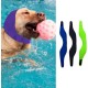 MANON ROSA Dog Swim Caps, Waterproof All-Weather Scarf for Bathing, Rainy Days, Swimming, Ear Protection and Travel Accessories for Small Medium Large Dogs, Puppies, 2 Pack (1 x MANON ROSA Dog Swim Caps, Waterproof All-Weather Scarf for Bathing, Rainy Days, Swimming, Ear Protection and Travel Accessories for Small Medium Large Dogs, Puppies, 2 Pack (1 x