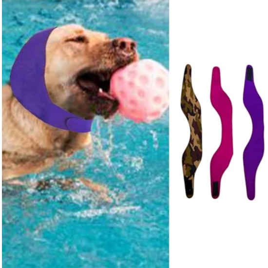 MANON ROSA Dog Swim Caps, Waterproof All-Weather Scarf for Bathing, Rainy Days, Swimming, Ear Protection and Travel Accessories for Small Medium Large Dogs, Puppies, 2 Pack (1 x MANON ROSA Dog Swim Caps, Waterproof All-Weather Scarf for Bathing, Rainy Days, Swimming, Ear Protection and Travel Accessories for Small Medium Large Dogs, Puppies, 2 Pack (1 x