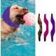 MANON ROSA Dog Swim Caps, Waterproof All-Weather Scarf for Bathing, Rainy Days, Swimming, Ear Protection and Travel Accessories for Small Medium Large Dogs, Puppies, 2 Pack (1 x MANON ROSA Dog Swim Caps, Waterproof All-Weather Scarf for Bathing, Rainy Days, Swimming, Ear Protection and Travel Accessories for Small Medium Large Dogs, Puppies, 2 Pack (1 x
