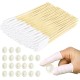 MEMOFYND 200 Pcs Pet Ear Cleaning Cotton Buds with 20 Gloves Large Pet Cotton Buds for Pet Cleaning MEMOFYND 200 Pcs Pet Ear Cleaning Cotton Buds with 20 Gloves Large Pet Cotton Buds for Pet Cleaning