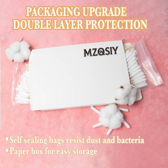 MZQSIY 100pcs Pet Ear Cleaners Bamboo Cotton Buds 15.5cm Upgraded Long Stick Wax Remover Itchy Ears Cleaning Swabs for Cleaning Animals Infection MZQSIY 100pcs Pet Ear Cleaners Bamboo Cotton Buds 15.5cm Upgraded Long Stick Wax Remover Itchy Ears Cleaning Swabs for Cleaning Animals Infection