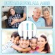 NICENEEDED Pack of 150 Replacement Tips for Ear Cleaners, Replacement Silicone Ear Tip Covers for Ear Spoons, Replacement Accessories for Ear Wax Cleaning of the Otoscope NICENEEDED Pack of 150 Replacement Tips for Ear Cleaners, Replacement Silicone Ear Tip Covers for Ear Spoons, Replacement Accessories for Ear Wax Cleaning of the Otoscope