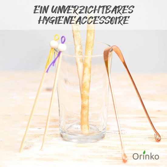 ORINKO Bamboo Ear Cleaner - Sustainable Oriculi for Gentle & Environmentally Friendly Ear Hygiene (Pack of 10) ORINKO Bamboo Ear Cleaner - Sustainable Oriculi for Gentle & Environmentally Friendly Ear Hygiene (Pack of 10)