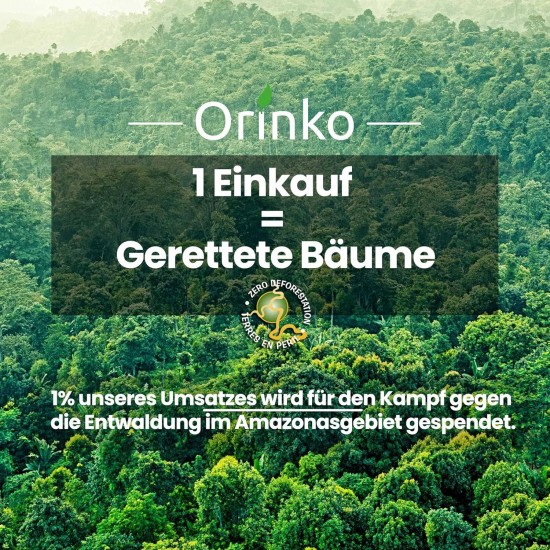 ORINKO Bamboo Ear Cleaner - Sustainable Oriculi for Gentle & Environmentally Friendly Ear Hygiene (Pack of 10) ORINKO Bamboo Ear Cleaner - Sustainable Oriculi for Gentle & Environmentally Friendly Ear Hygiene (Pack of 10)