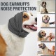 Ohrenschützer für Hunde, Hunde-Ohrenschutz, Hund Ohrenschützer zur Geräuschreduzierung, Hunde Gehörschutz, beruhigende Kapuze, zur Linderung von Angstzuständen bei Hunden, Grau, M Ohrenschützer für Hunde, Hunde-Ohrenschutz, Hund Ohrenschützer zur Geräuschreduzierung, Hunde Gehörschutz, beruhigende Kapuze, zur Linderung von Angstzuständen bei Hunden, Grau, M
