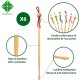 Oriculi Bamboo 6x [AAA+] - Ear Cure Eco-Friendly Reusable Lifetime Replacement for Cotton Buds - Japanese Ear Cleaner Zero Dechet