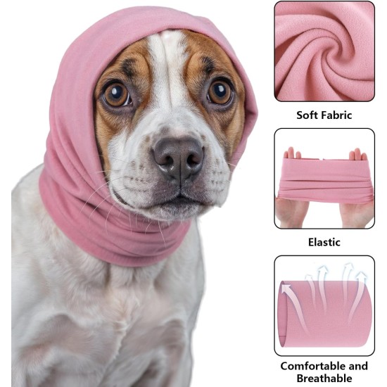 Oruola Pack of 3 Dog Hearing Protection, Ear Muffs Dogs for Winter, Ear Protection for Dogs, Soothing Dog Hat for Care, Bathing, Hearing Protection Cat (L, Black + Purple + Pink) Oruola Pack of 3 Dog Hearing Protection, Ear Muffs Dogs for Winter, Ear Protection for Dogs, Soothing Dog Hat for Care, Bathing, Hearing Protection Cat (L, Black + Purple + Pink)