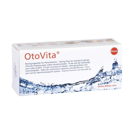 OtoVita® Cleaning Silk for Hearing Tubes, 30 x Cleaning Silk for Hearing Tubes Dreve OtoVita® Cleaning Silk for Hearing Tubes, 30 x Cleaning Silk for Hearing Tubes Dreve
