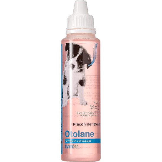 Otolane 135 ml Hygiène et nettoyage des oreilles des chiens, chats et Nac/Tvm Otolane 135 ml Hygiène et nettoyage des oreilles des chiens, chats et Nac/Tvm