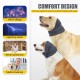 PAWIVID Dog Ear Muffs & No Shake Ear Wrap for Hematoma, Bathing, Drying & Relief of Noise Deficiency - Elastic Ear Protection with Soothing Hoodie Design for Care/Head Ear Protection (Grey, Small) PAWIVID Dog Ear Muffs & No Shake Ear Wrap for Hematoma, Bathing, Drying & Relief of Noise Deficiency - Elastic Ear Protection with Soothing Hoodie Design for Care/Head Ear Protection (Grey, Small)