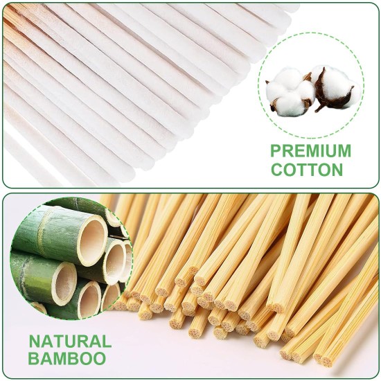 Pack of 100 Cotton Buds for Dogs, Ear Sticks, Dog Ear Cleaner, Cotton Buds for Dogs, Cats, Horses, Teeth Cleaning, Ear Cleaning Pack of 100 Cotton Buds for Dogs, Ear Sticks, Dog Ear Cleaner, Cotton Buds for Dogs, Cats, Horses, Teeth Cleaning, Ear Cleaning