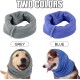 Pack of 2 Dog Ear Protection, No Flap Ear Wraps for Dogs, Noise Cancelling Earmuffs, Head and Ear Protection, Ear Cover Dog for Dogs, Cat Neck and Ear Warmers (Grey & Blue, S) Pack of 2 Dog Ear Protection, No Flap Ear Wraps for Dogs, Noise Cancelling Earmuffs, Head and Ear Protection, Ear Cover Dog for Dogs, Cat Neck and Ear Warmers (Grey & Blue, S)